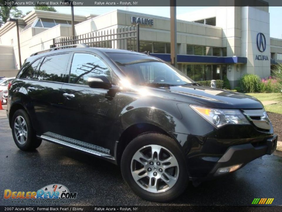 2007 Acura MDX Formal Black Pearl / Ebony Photo #1