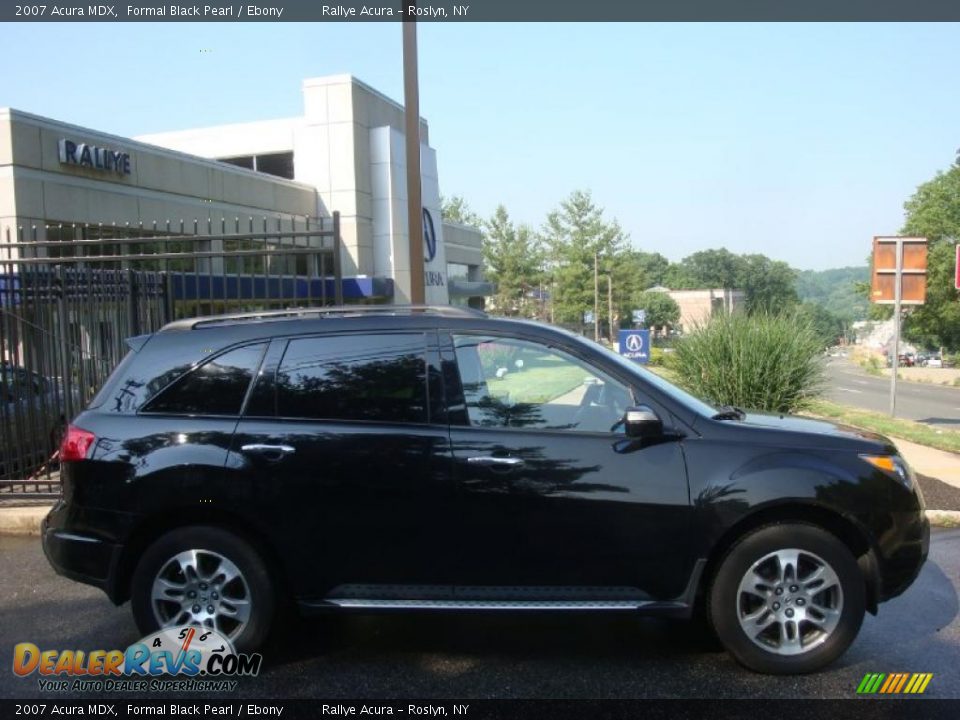 2007 Acura MDX Formal Black Pearl / Ebony Photo #3