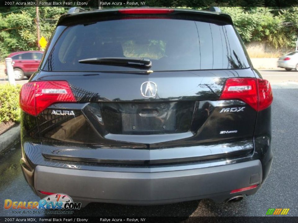 2007 Acura MDX Formal Black Pearl / Ebony Photo #5