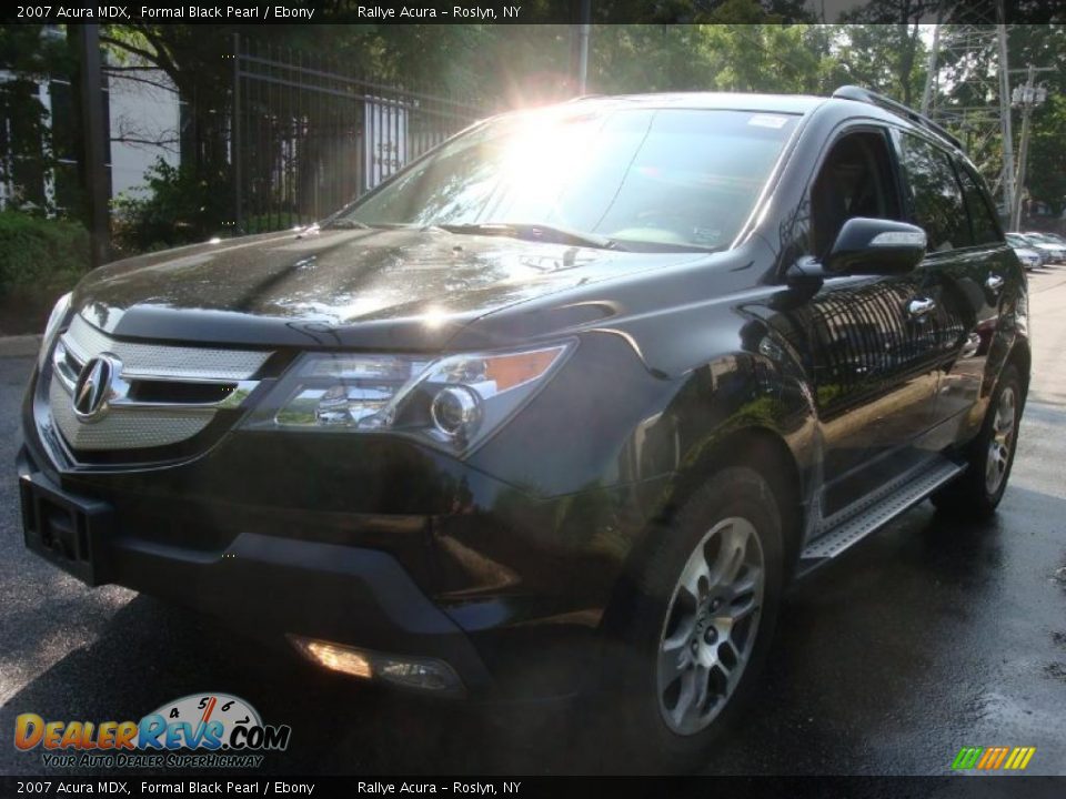 2007 Acura MDX Formal Black Pearl / Ebony Photo #7
