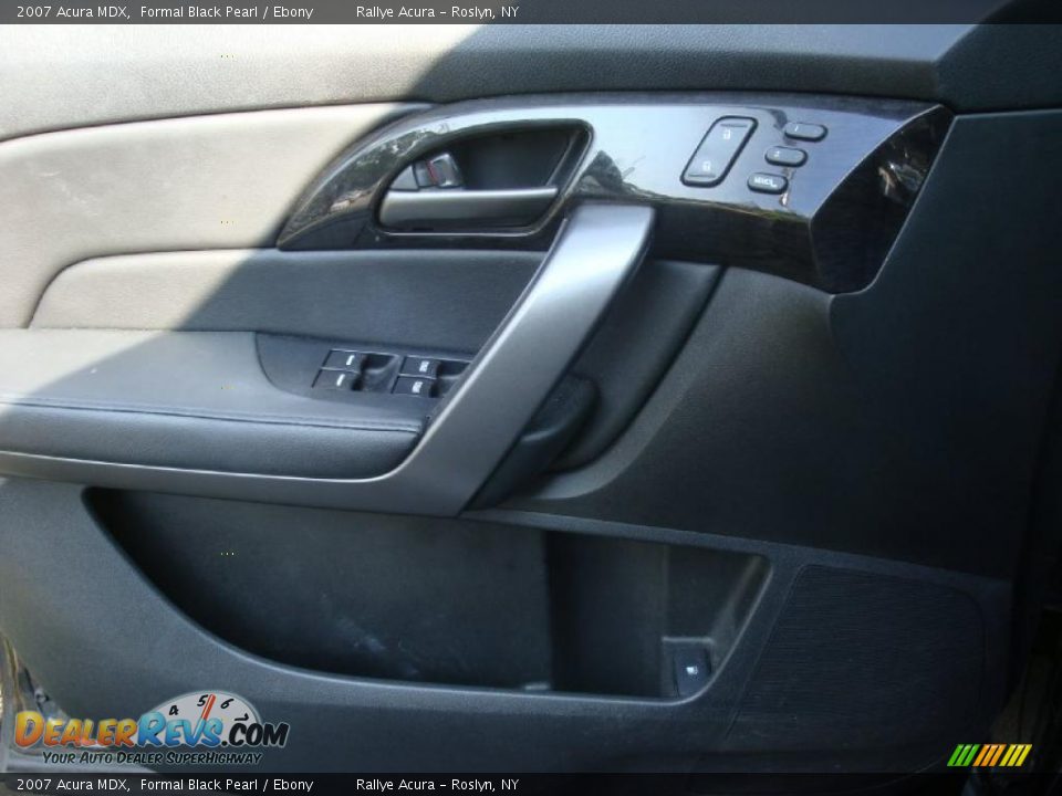 2007 Acura MDX Formal Black Pearl / Ebony Photo #8