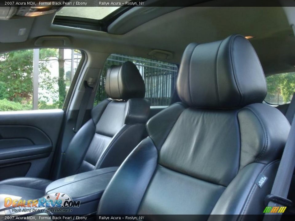 2007 Acura MDX Formal Black Pearl / Ebony Photo #9