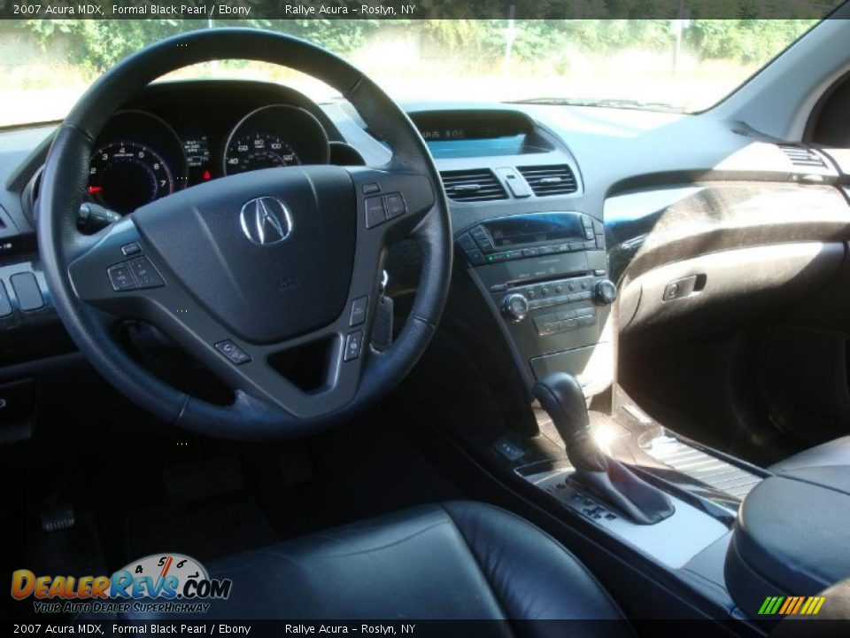2007 Acura MDX Formal Black Pearl / Ebony Photo #11