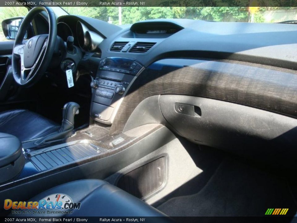 2007 Acura MDX Formal Black Pearl / Ebony Photo #12