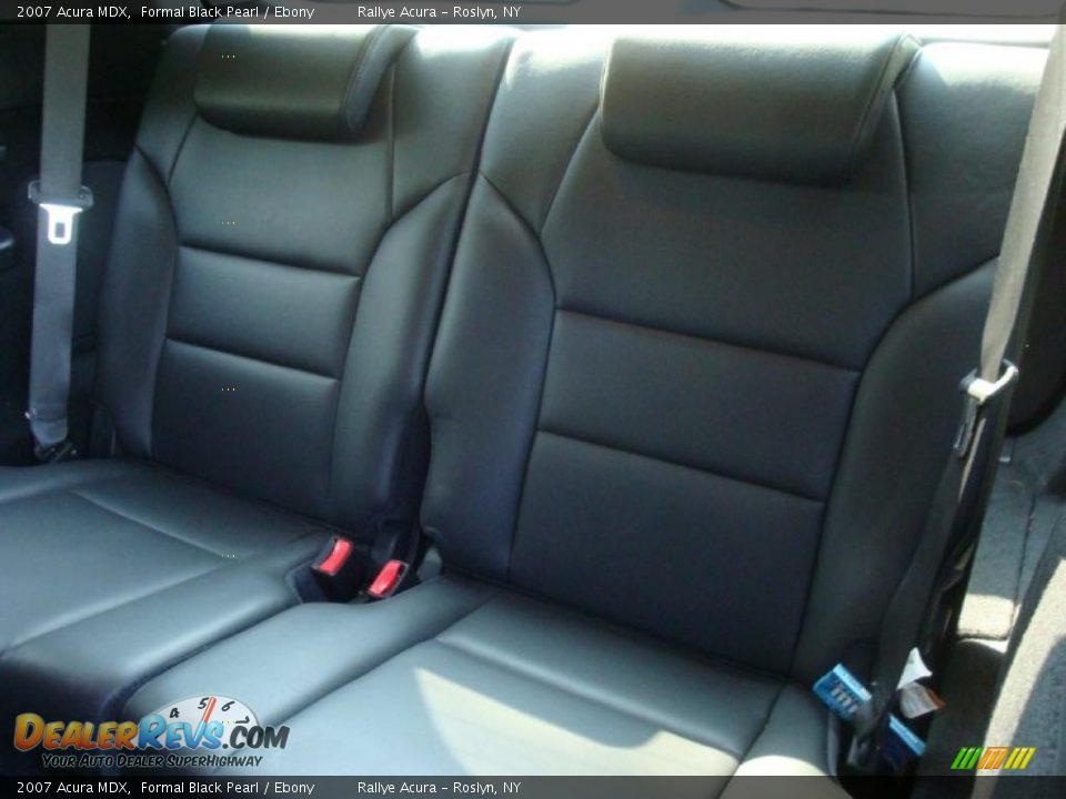 2007 Acura MDX Formal Black Pearl / Ebony Photo #16