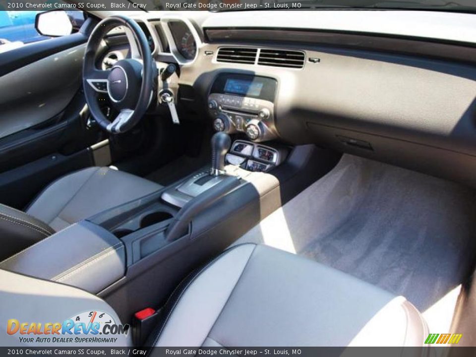 2010 Chevrolet Camaro SS Coupe Black / Gray Photo #10
