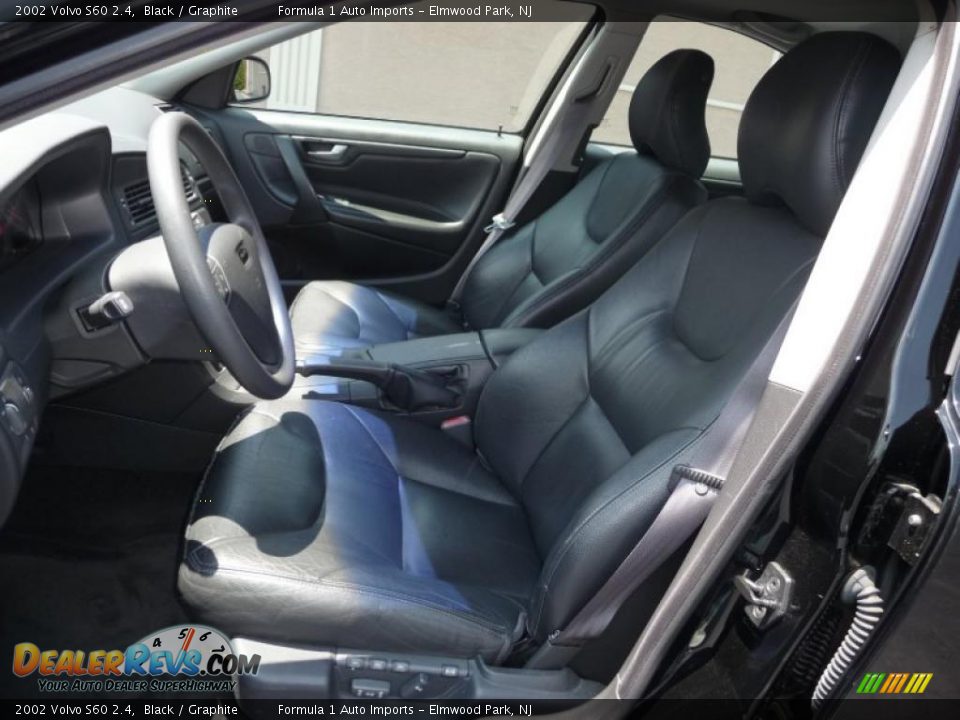 2002 Volvo S60 2.4 Black / Graphite Photo #9