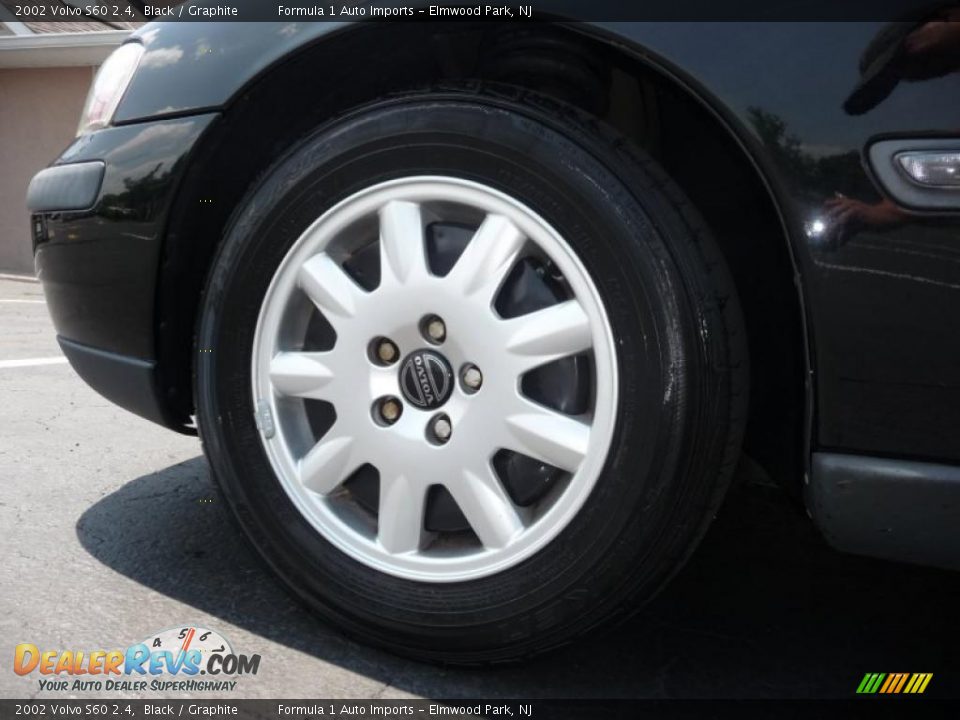 2002 Volvo S60 2.4 Black / Graphite Photo #10