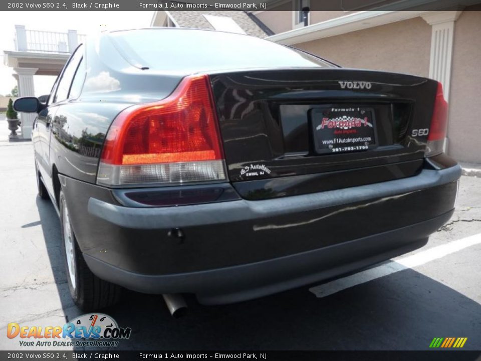 2002 Volvo S60 2.4 Black / Graphite Photo #11