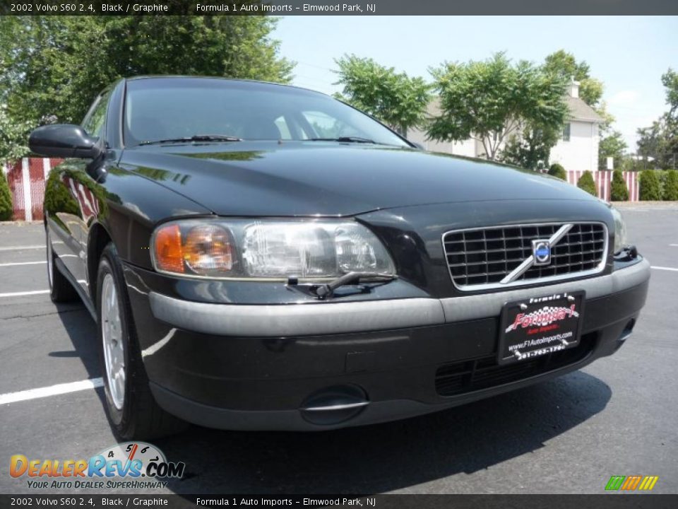 2002 Volvo S60 2.4 Black / Graphite Photo #13