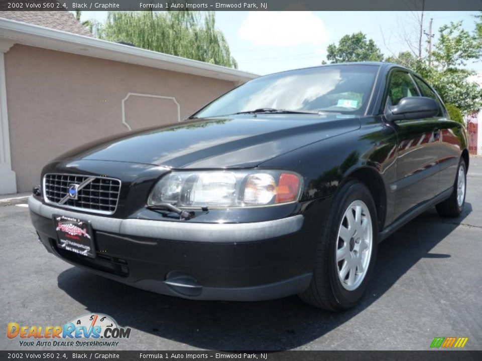 2002 Volvo S60 2.4 Black / Graphite Photo #14