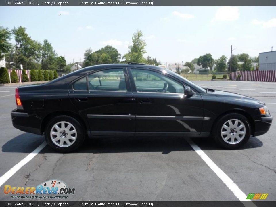 2002 Volvo S60 2.4 Black / Graphite Photo #16