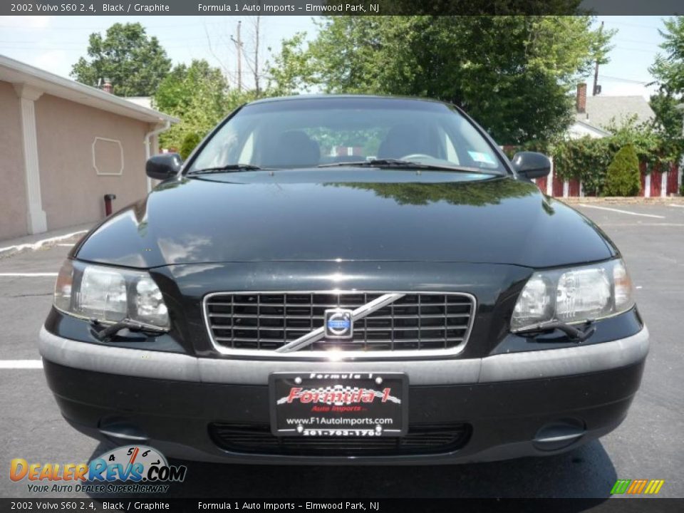 2002 Volvo S60 2.4 Black / Graphite Photo #18
