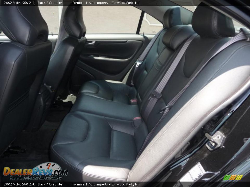2002 Volvo S60 2.4 Black / Graphite Photo #19