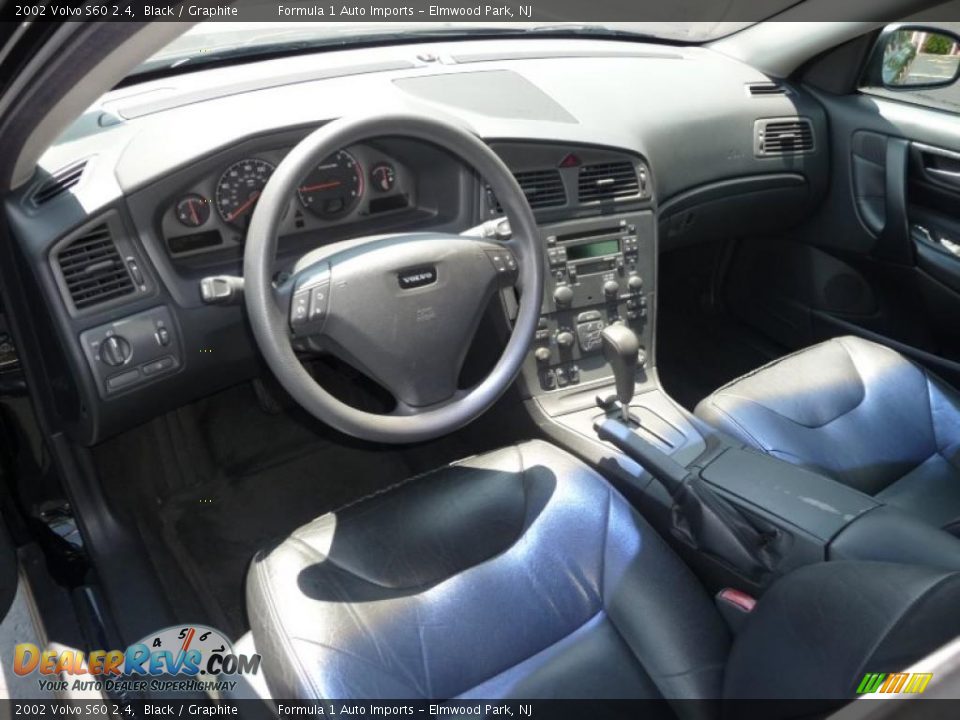 2002 Volvo S60 2.4 Black / Graphite Photo #20