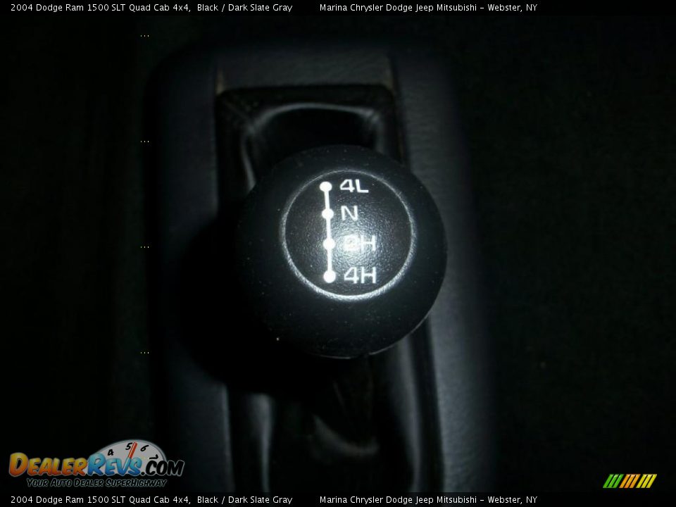 2004 Dodge Ram 1500 SLT Quad Cab 4x4 Black / Dark Slate Gray Photo #7