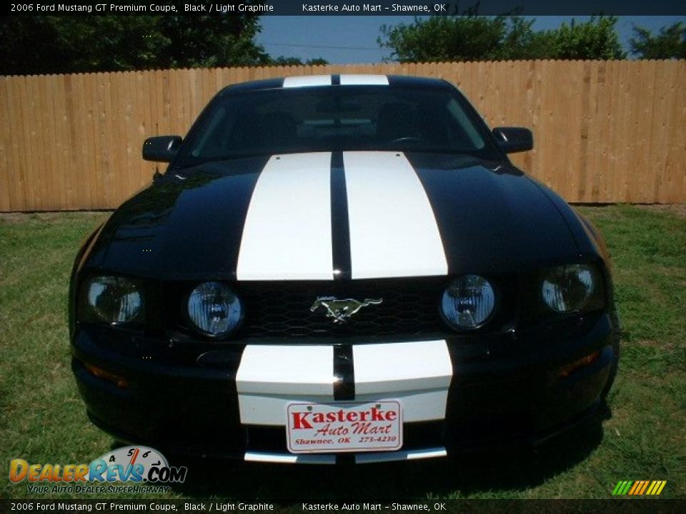 2006 Ford Mustang GT Premium Coupe Black / Light Graphite Photo #2