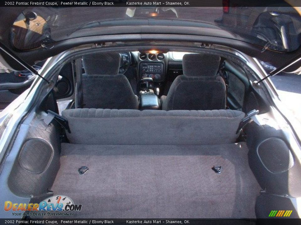2002 Pontiac Firebird Coupe Pewter Metallic / Ebony Black Photo #11
