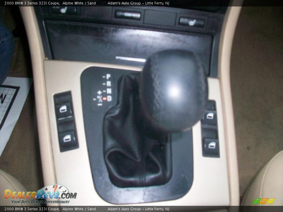 2000 BMW 3 Series 323i Coupe Alpine White / Sand Photo #13