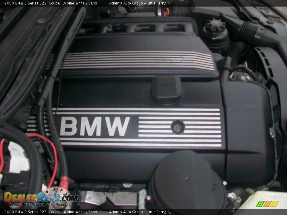 2000 BMW 3 Series 323i Coupe Alpine White / Sand Photo #16
