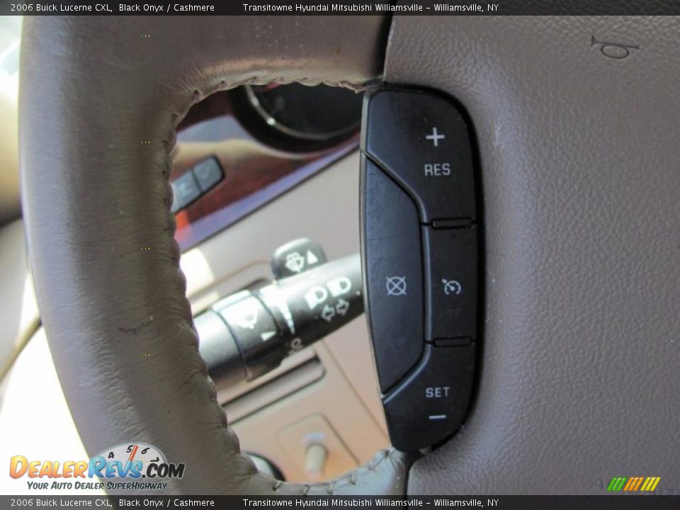 2006 Buick Lucerne CXL Black Onyx / Cashmere Photo #26