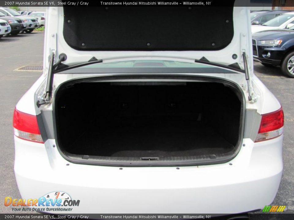 2007 Hyundai Sonata SE V6 Steel Gray / Gray Photo #6