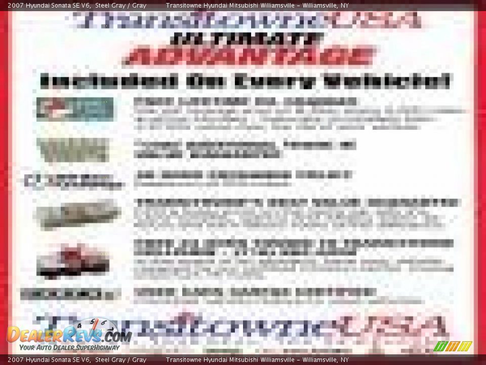 2007 Hyundai Sonata SE V6 Steel Gray / Gray Photo #30