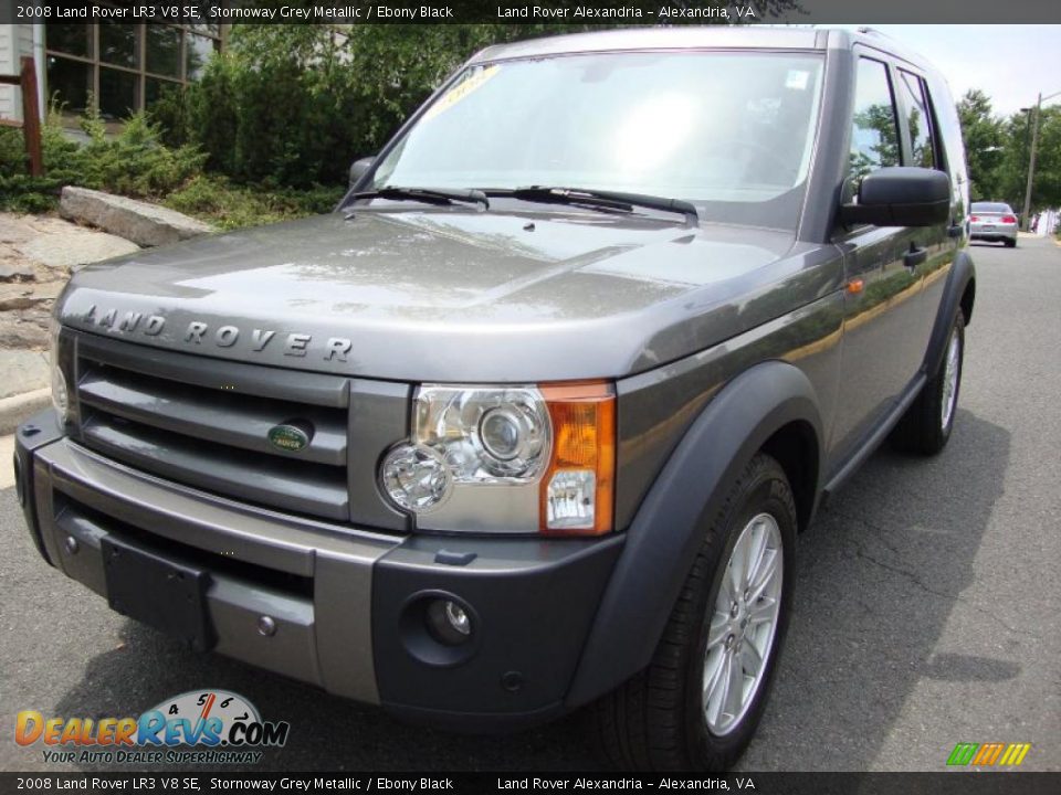 2008 Land Rover LR3 V8 SE Stornoway Grey Metallic / Ebony Black Photo #1