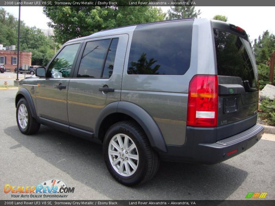 2008 Land Rover LR3 V8 SE Stornoway Grey Metallic / Ebony Black Photo #2