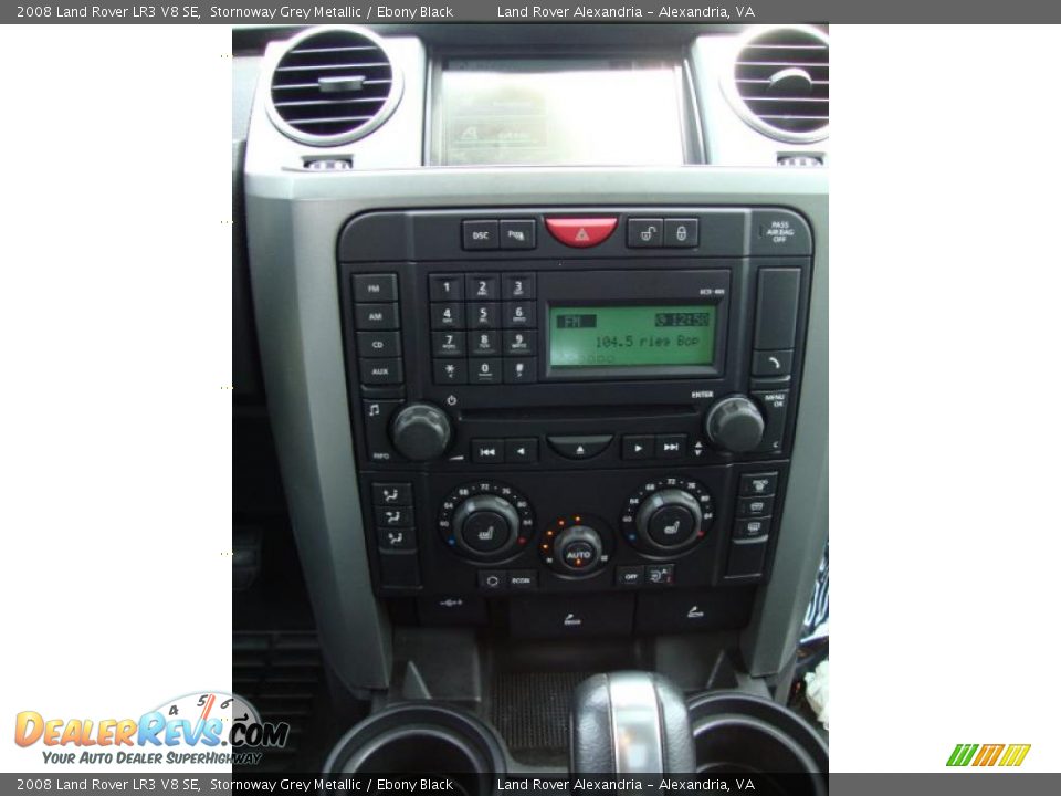 2008 Land Rover LR3 V8 SE Stornoway Grey Metallic / Ebony Black Photo #13