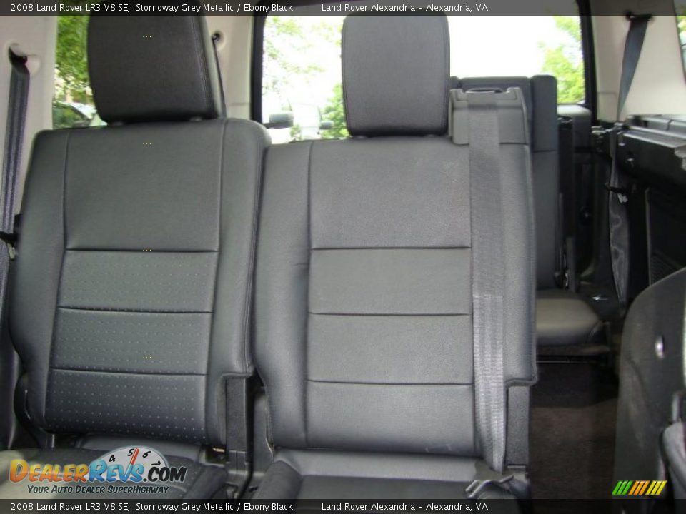 2008 Land Rover LR3 V8 SE Stornoway Grey Metallic / Ebony Black Photo #16