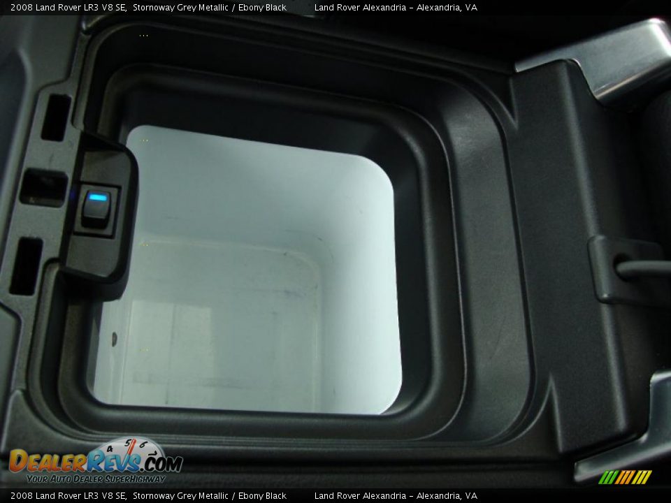 2008 Land Rover LR3 V8 SE Stornoway Grey Metallic / Ebony Black Photo #17