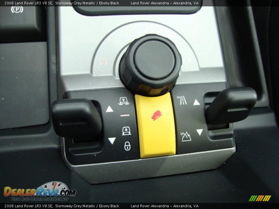 2008 Land Rover LR3 V8 SE Stornoway Grey Metallic / Ebony Black Photo #18