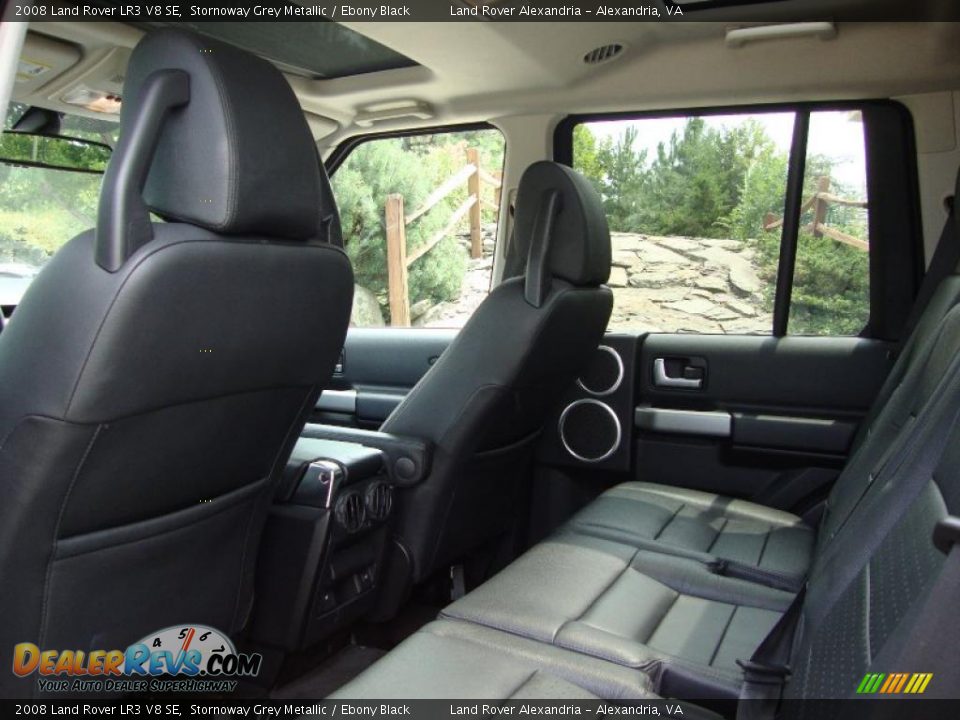 2008 Land Rover LR3 V8 SE Stornoway Grey Metallic / Ebony Black Photo #19