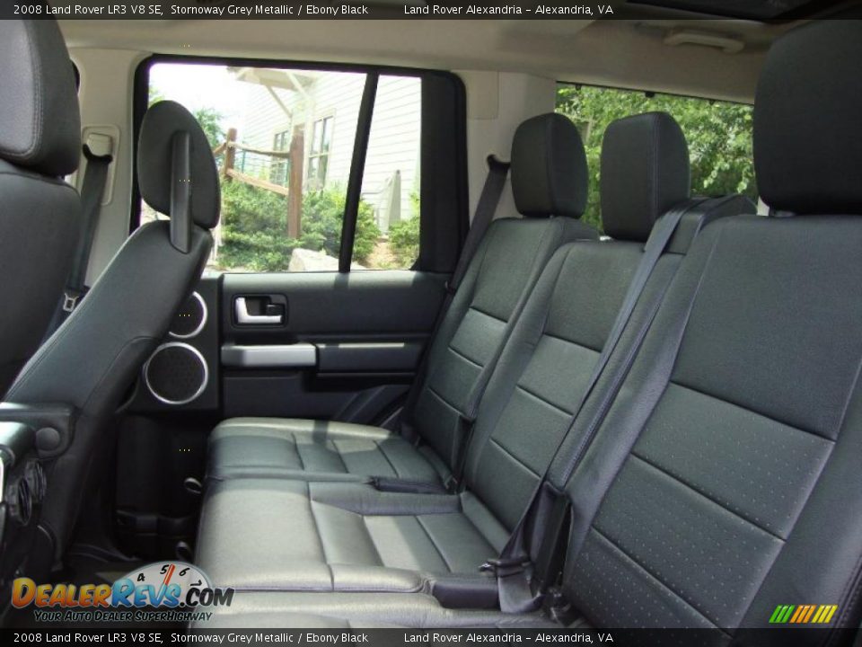 2008 Land Rover LR3 V8 SE Stornoway Grey Metallic / Ebony Black Photo #20