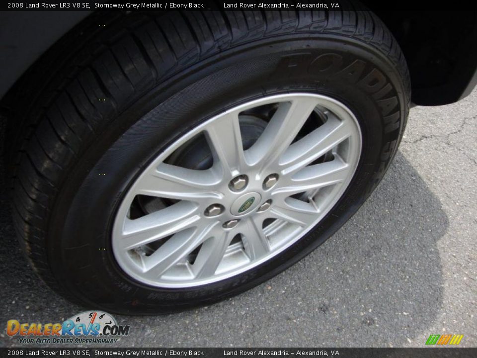 2008 Land Rover LR3 V8 SE Stornoway Grey Metallic / Ebony Black Photo #22