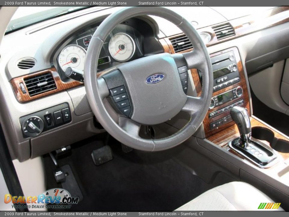 2009 Ford Taurus Limited Smokestone Metallic / Medium Light Stone Photo #6