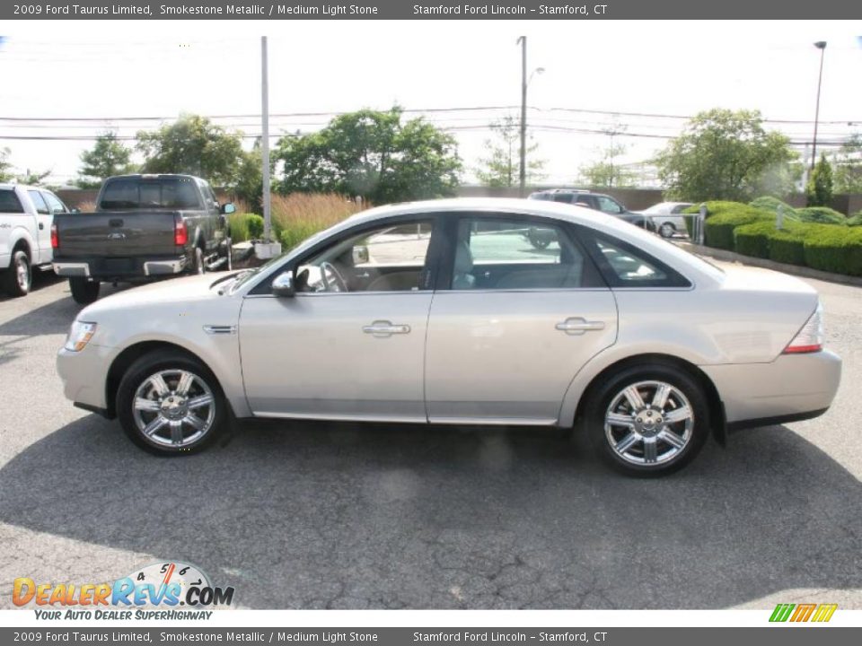 2009 Ford Taurus Limited Smokestone Metallic / Medium Light Stone Photo #11