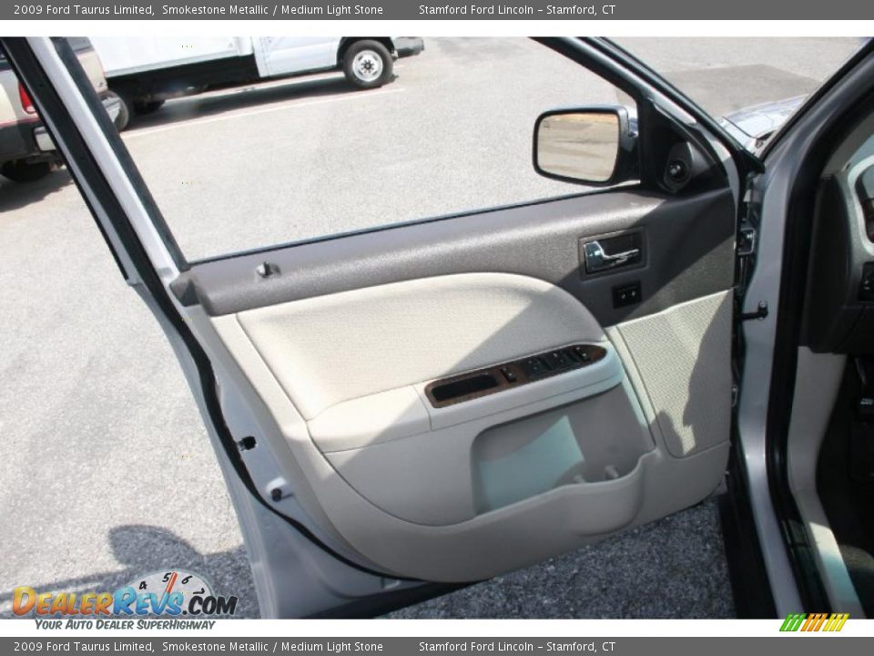 2009 Ford Taurus Limited Smokestone Metallic / Medium Light Stone Photo #13