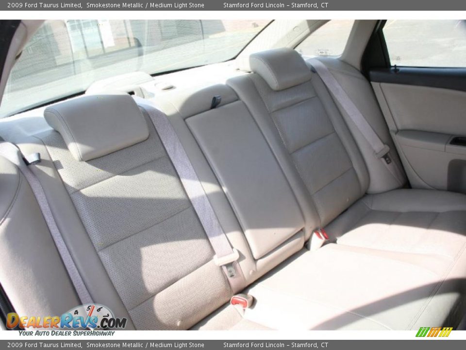 2009 Ford Taurus Limited Smokestone Metallic / Medium Light Stone Photo #14
