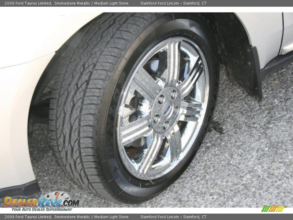 2009 Ford Taurus Limited Smokestone Metallic / Medium Light Stone Photo #15