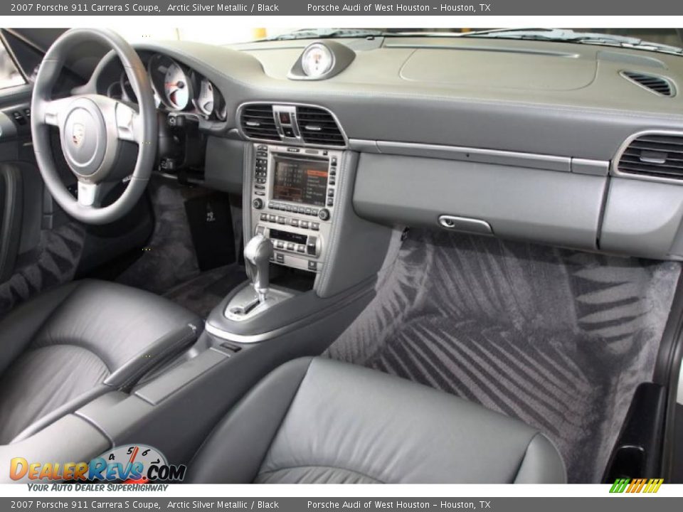 2007 Porsche 911 Carrera S Coupe Arctic Silver Metallic / Black Photo #9
