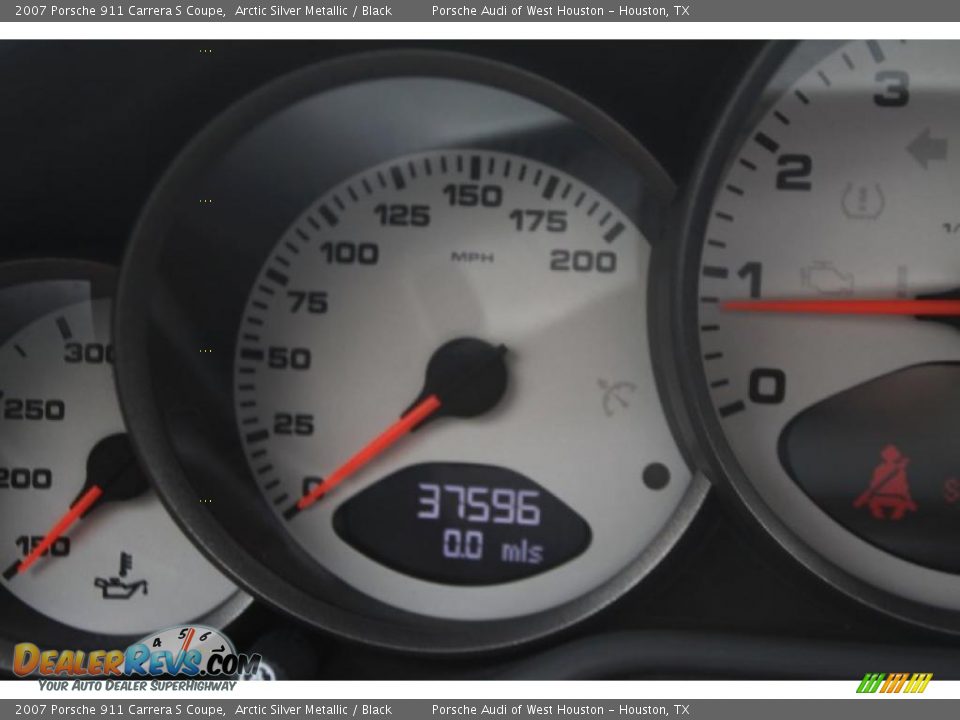 2007 Porsche 911 Carrera S Coupe Arctic Silver Metallic / Black Photo #10