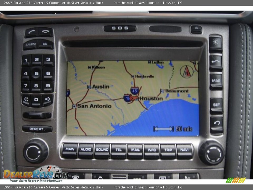 2007 Porsche 911 Carrera S Coupe Arctic Silver Metallic / Black Photo #13
