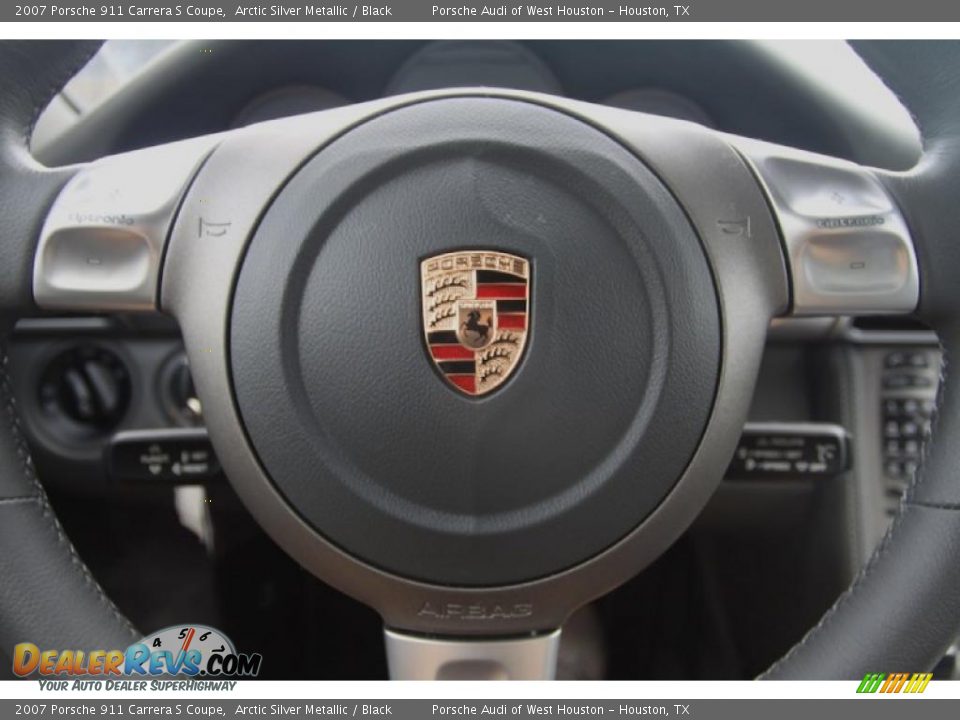 2007 Porsche 911 Carrera S Coupe Arctic Silver Metallic / Black Photo #15