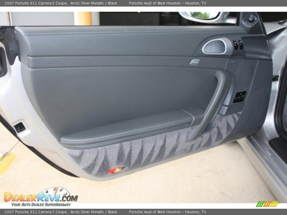 2007 Porsche 911 Carrera S Coupe Arctic Silver Metallic / Black Photo #23