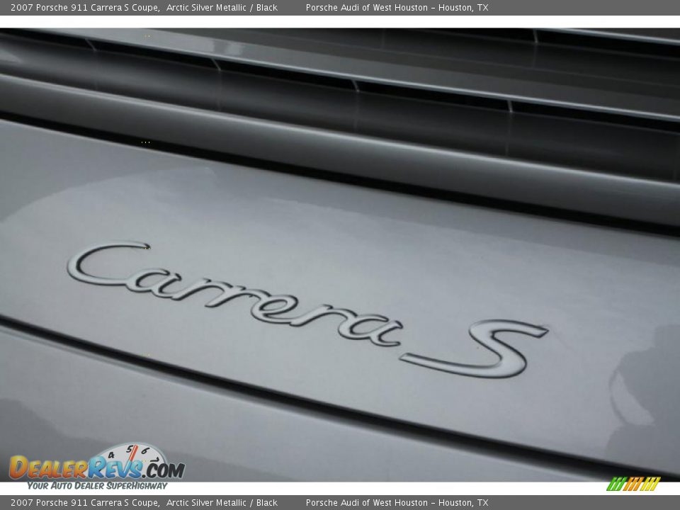 2007 Porsche 911 Carrera S Coupe Arctic Silver Metallic / Black Photo #27