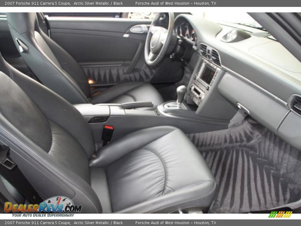 2007 Porsche 911 Carrera S Coupe Arctic Silver Metallic / Black Photo #28