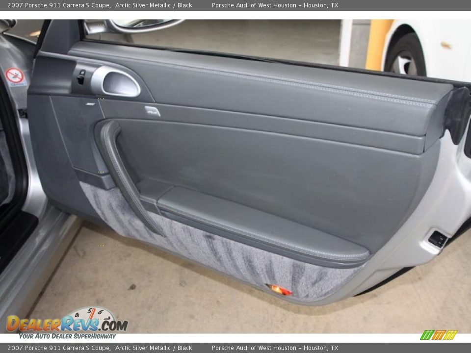 2007 Porsche 911 Carrera S Coupe Arctic Silver Metallic / Black Photo #30