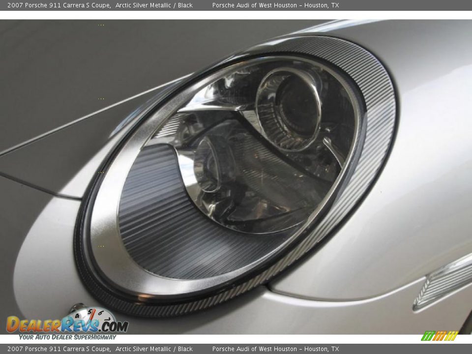 2007 Porsche 911 Carrera S Coupe Arctic Silver Metallic / Black Photo #32